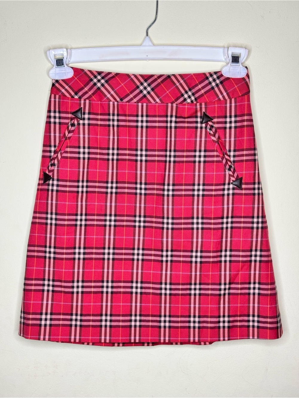 Burberry Plaid Skirt